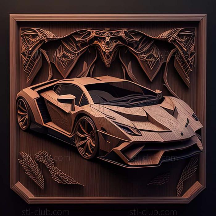 3D model Lamborghini Veneno (STL)